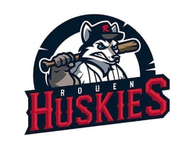 Logo officiel Rouen Huskies