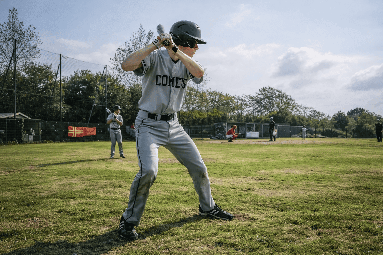 Équipe des Comets en match de baseball